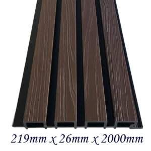 WPC āra sienas panelis Rosewood