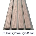 WPC āra sienas panelis Rosewood