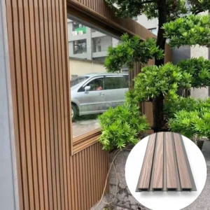 WPC āra sienas panelis Rosewood