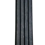 WPC āra sienas panelis Grey+Black