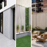 WPC āra sienas panelis Grey+Black