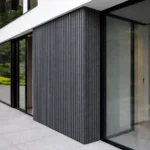 WPC āra sienas panelis Grey+Black