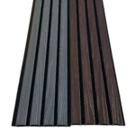 WPC āra sienas panelis Grey+Black