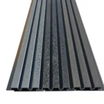 WPC āra sienas panelis Black