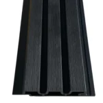 WPC āra sienas panelis Black