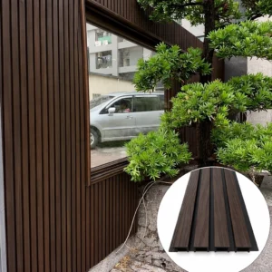 WPC āra sienas panelis Rosewood