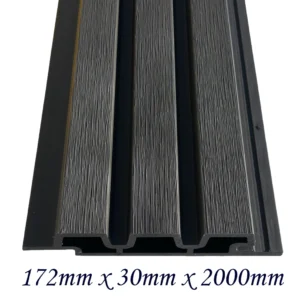 WPC āra sienas panelis Light Grey