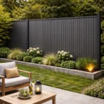 WPC āra sienas panelis Silver Grey