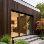 WPC āra sienas panelis Rosewood