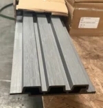 WPC āra sienas panelis Silver Grey