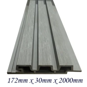 WPC āra sienas panelis Light Grey