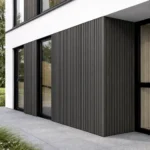 WPC āra sienas panelis Silver Grey