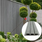 WPC āra sienas panelis Light Grey