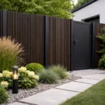 WPC āra sienas panelis Rosewood