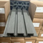 WPC āra sienas panelis Light Grey