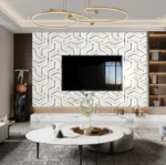 Мраморная стеновая панель RGR-24395